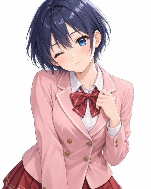Shio Minamo from you can't be in a rom-com with your childhood friends — anime artwork on AniPins