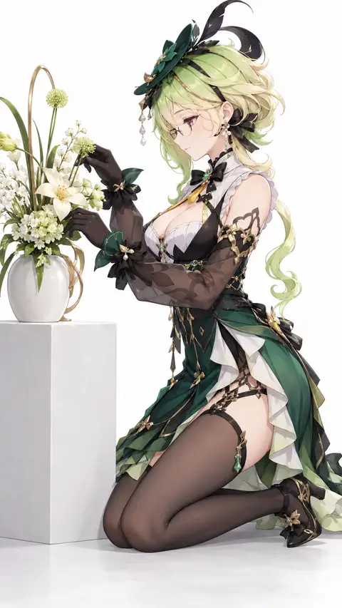 Emilie from Genshin Impact — anime artwork on AniPins