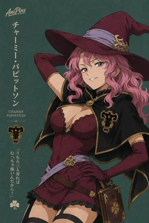 Vanessa Enoteca from Black Clover — anime artwork on AniPins