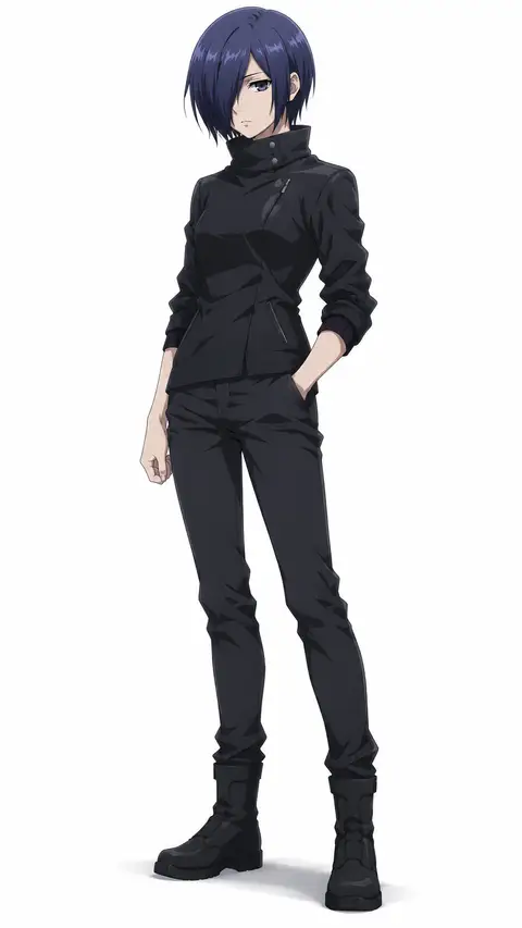 touka kirishima from Tokyo Ghoul — anime artwork on AniPins