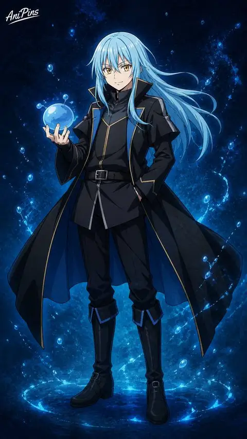 Rimuru Tempest from That Time I Got Reincarnated as a Slime — anime artwork on AniPins