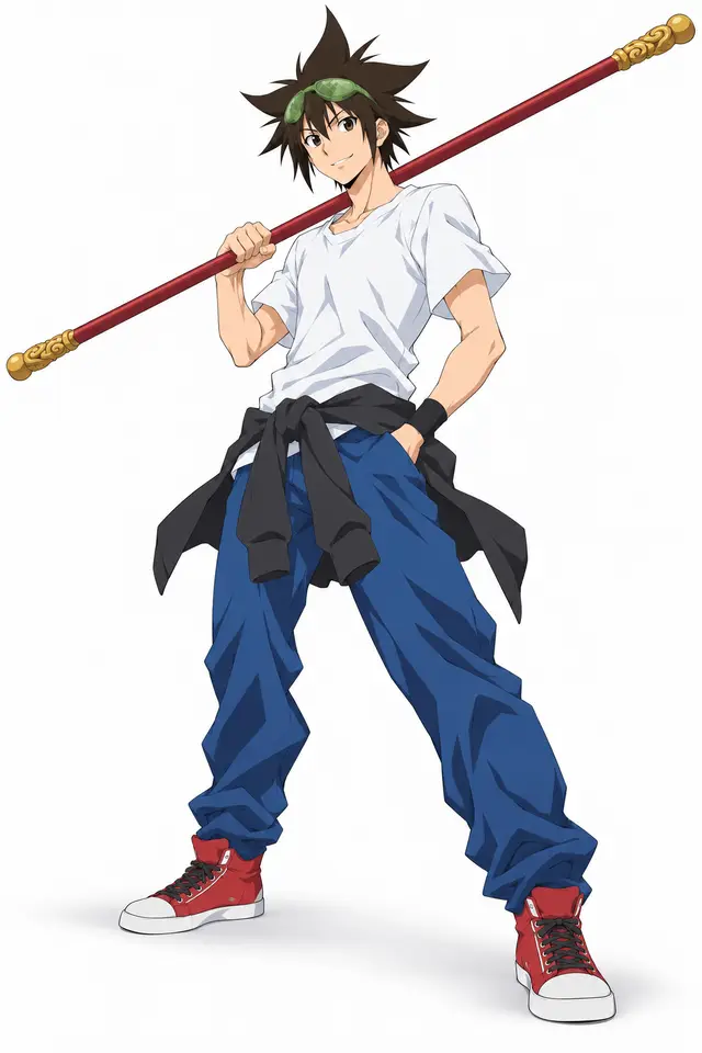 Mori Jin from The God of High School — anime artwork on AniPins