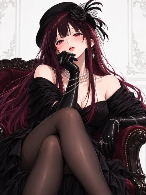 Yumeko Jabami from Kakeguri — anime artwork on AniPins