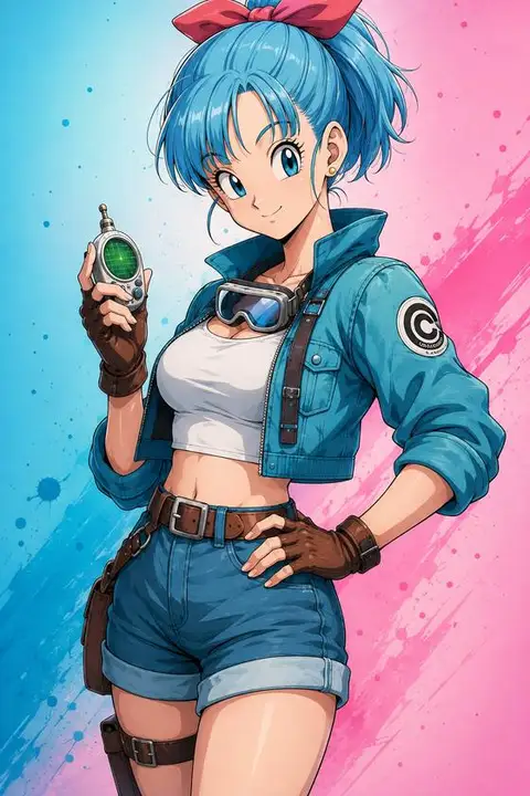 Bulma from Dragon Ball Z — anime artwork on AniPins