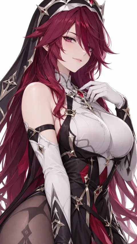 Rosaria from Genshin Impact — anime artwork on AniPins