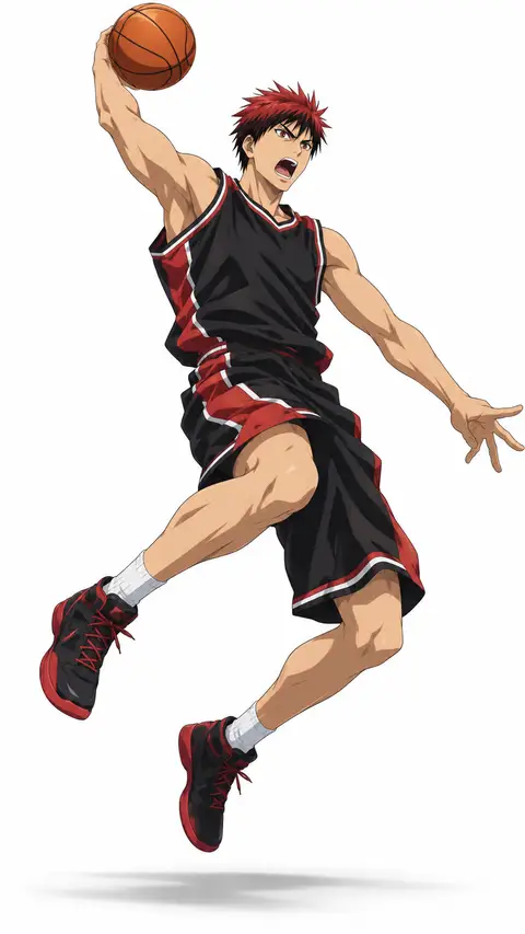 taiga kagami from Kuroko's Basketball — anime artwork on AniPins
