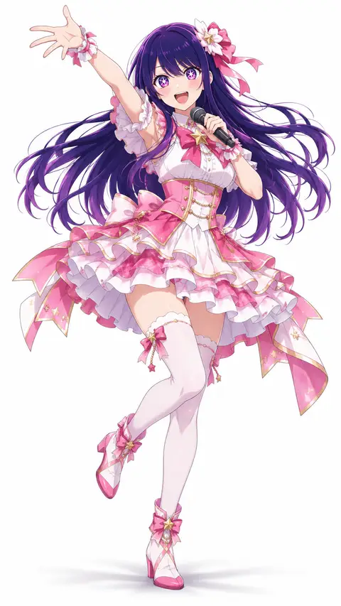 ai hoshino from Oshi No Ko — anime artwork on AniPins