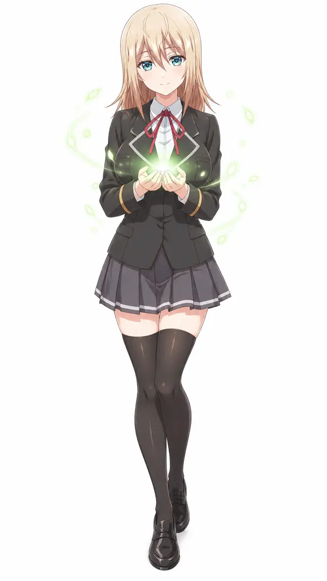 Olivia from Trapped in a Dating Sim — anime artwork on AniPins