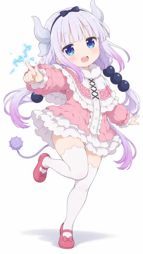 kanna kamui from Miss Kobayashi's Dragon Maid — anime artwork on AniPins