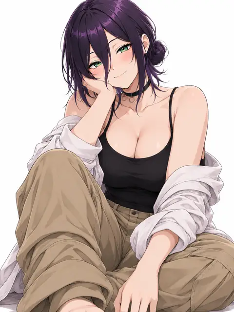 Reze from Chainsaw Man — anime artwork on AniPins