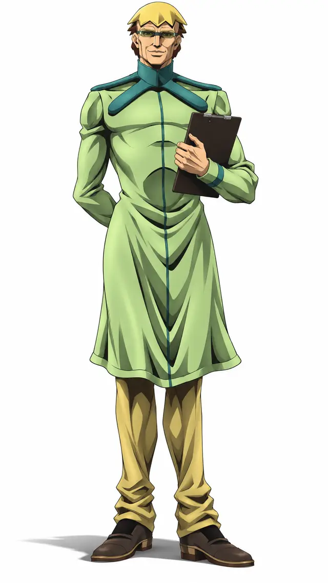 Steven Steel from JoJo's Bizarre Adventure: Steel Ball Run — anime artwork on AniPins