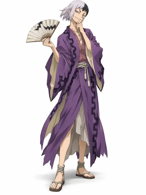 gen asagiri from Dr. Stone — anime artwork on AniPins