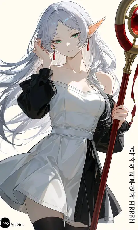 Frieren from Frieren Beyond journey's End — anime artwork on AniPins