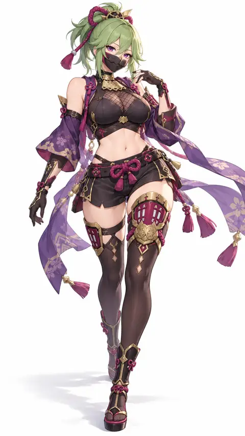 Kuki from Genshin Impact — anime artwork on AniPins