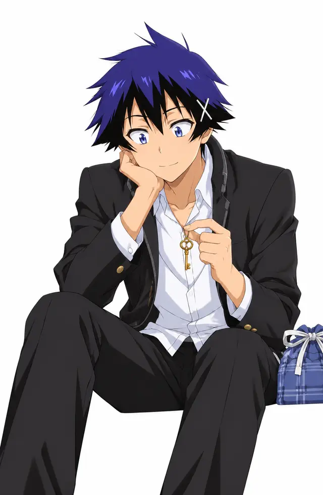 Raku Ichijo from Nisekoi — anime artwork on AniPins