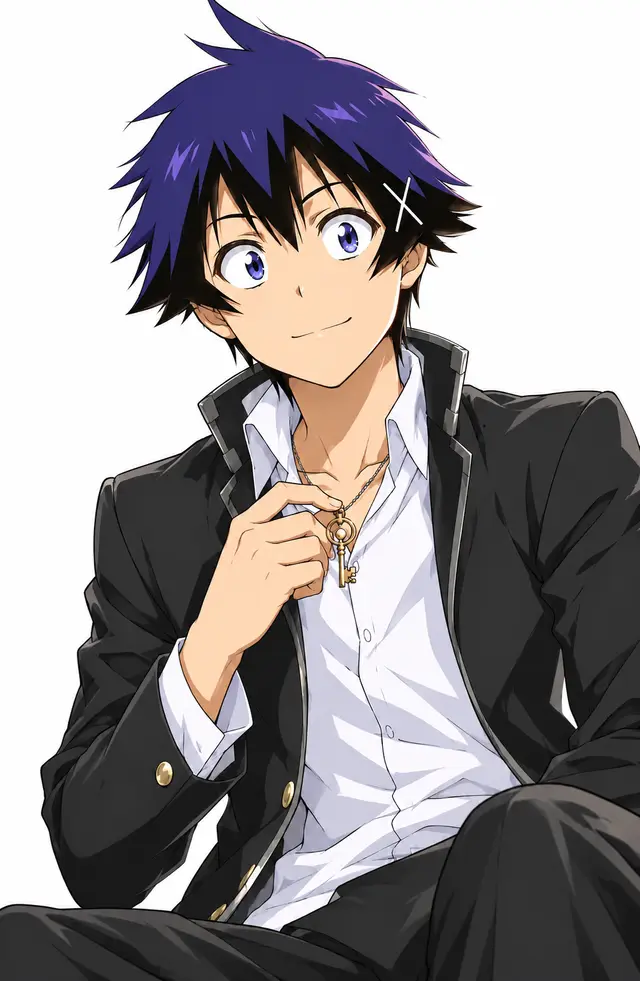 Raku Ichijo from Nisekoi — anime artwork on AniPins