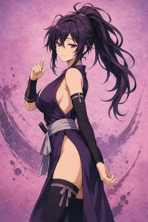 Yuzuriha from Hell's Paradise — anime artwork on AniPins