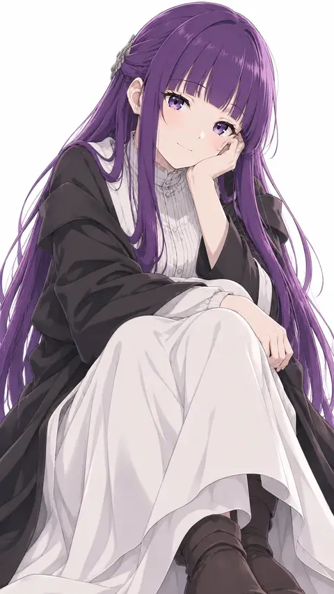Fern from Frieren   Beyond Journey's End — anime artwork on AniPins