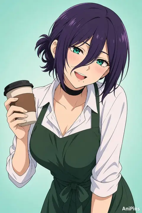Reze from Chainsaw Man — anime artwork on AniPins