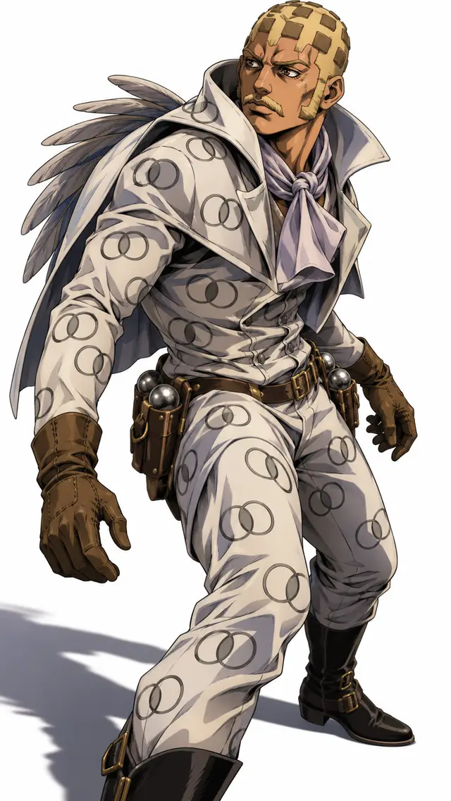 Wekapipo from JoJo's Bizarre Adventure: Steel Ball Run — anime artwork on AniPins