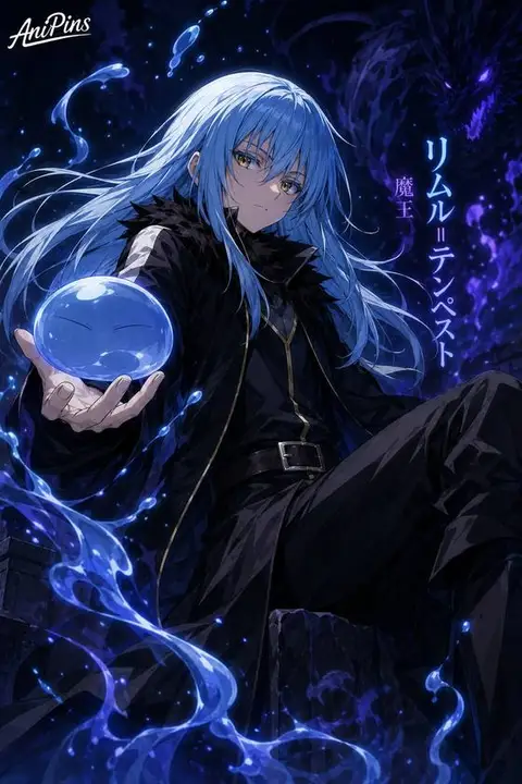Rimuru from That Time I Got Reincarnated as a Slime — anime artwork on AniPins