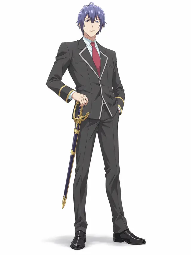 Julius Rapha Holfort from Trapped in a Dating Sim — anime artwork on AniPins