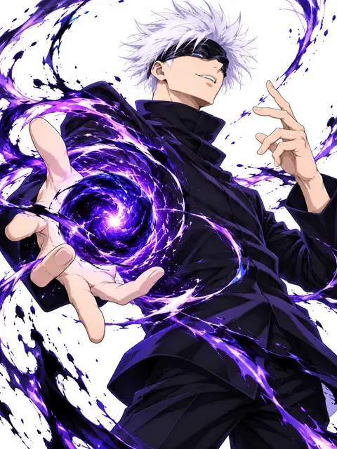 Satoru Gojo from Jujutsu Kaisen — anime artwork on AniPins