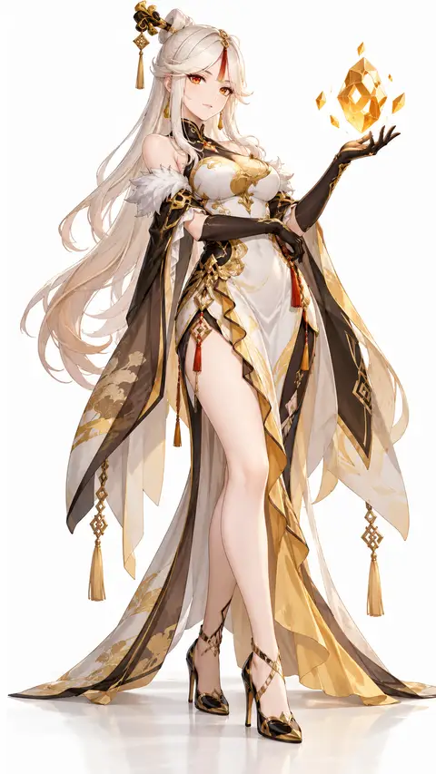 Ningguang from Genshin Impact — anime artwork on AniPins