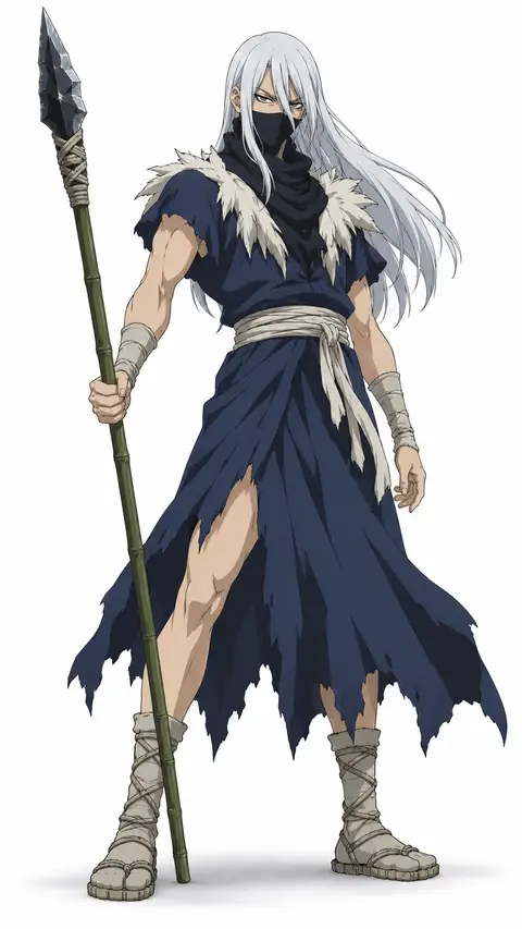 kaseki from Dr. Stone — anime artwork on AniPins