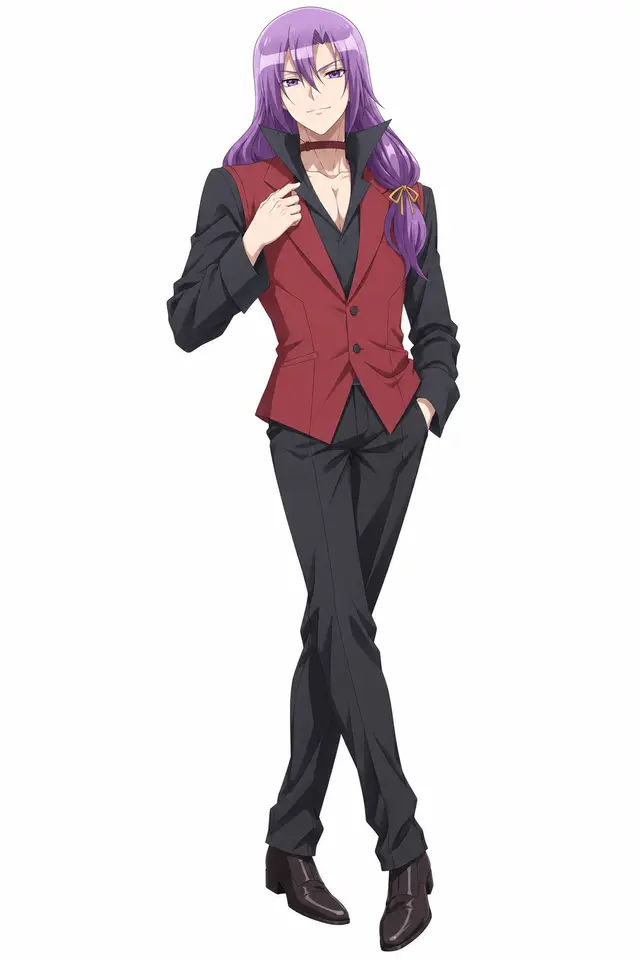 Brad Fou Field from Trapped in a Dating Sim — anime artwork on AniPins