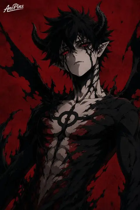 Nacht Faust from Black Clover — anime artwork on AniPins