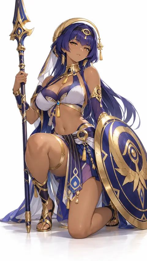 Candace from Genshin Impact — anime artwork on AniPins