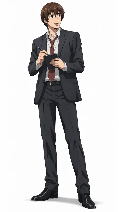 touta matsuda from Death Note — anime artwork on AniPins