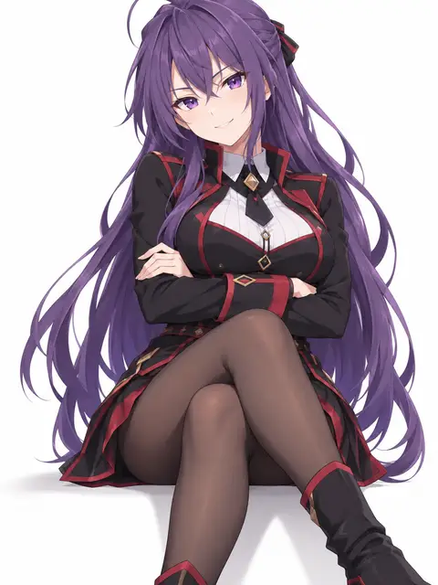 sasha necron from The misfit of demon academy — anime artwork on AniPins