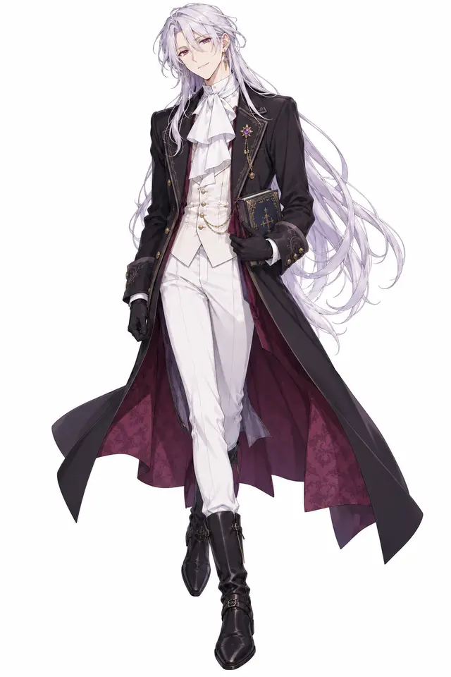 Noe Archiviste from Case study of Vanitas — anime artwork on AniPins