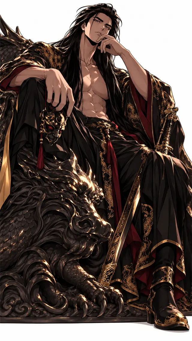 Demon lord from Chronicls of demon faction — anime artwork on AniPins