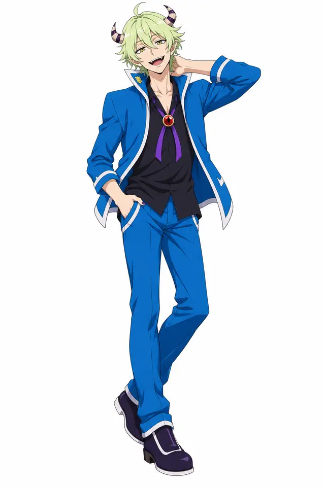 Lead Shax from Welcome to Demon School! Iruma-kun — anime artwork on AniPins