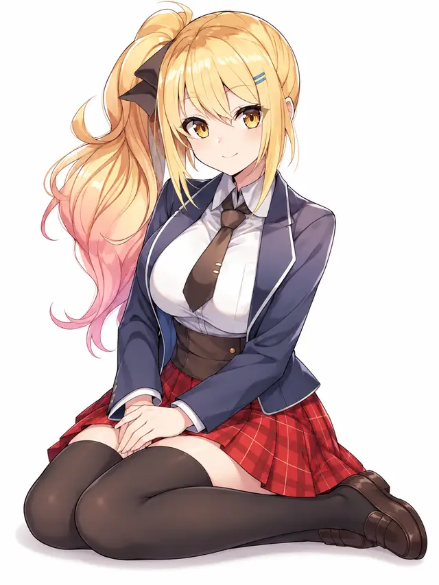 Noelle Zel Lespinasse from Trapped in a Dating Sim — anime artwork on AniPins