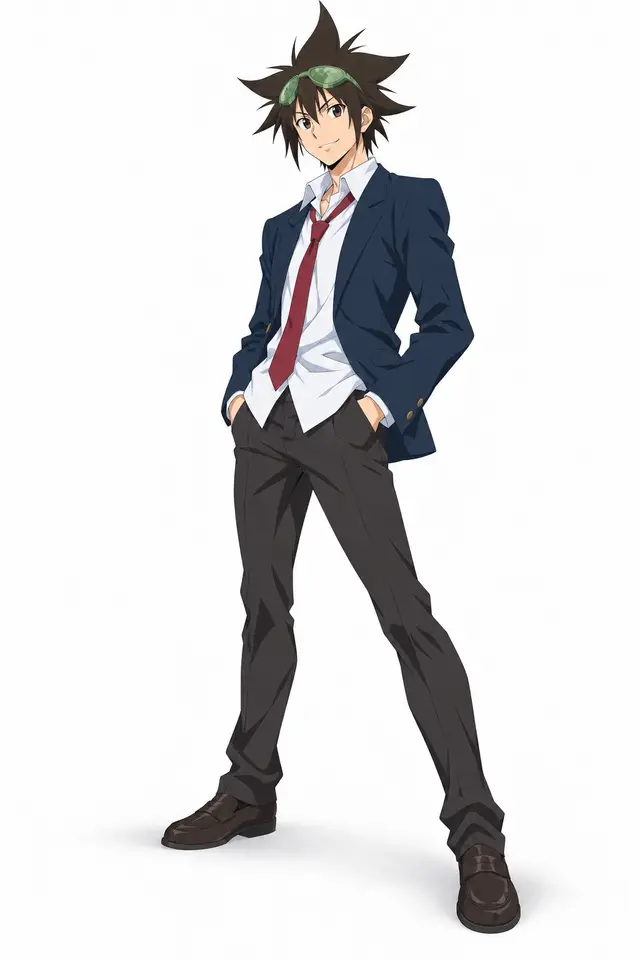 Mori Jin from The God of High School — anime artwork on AniPins